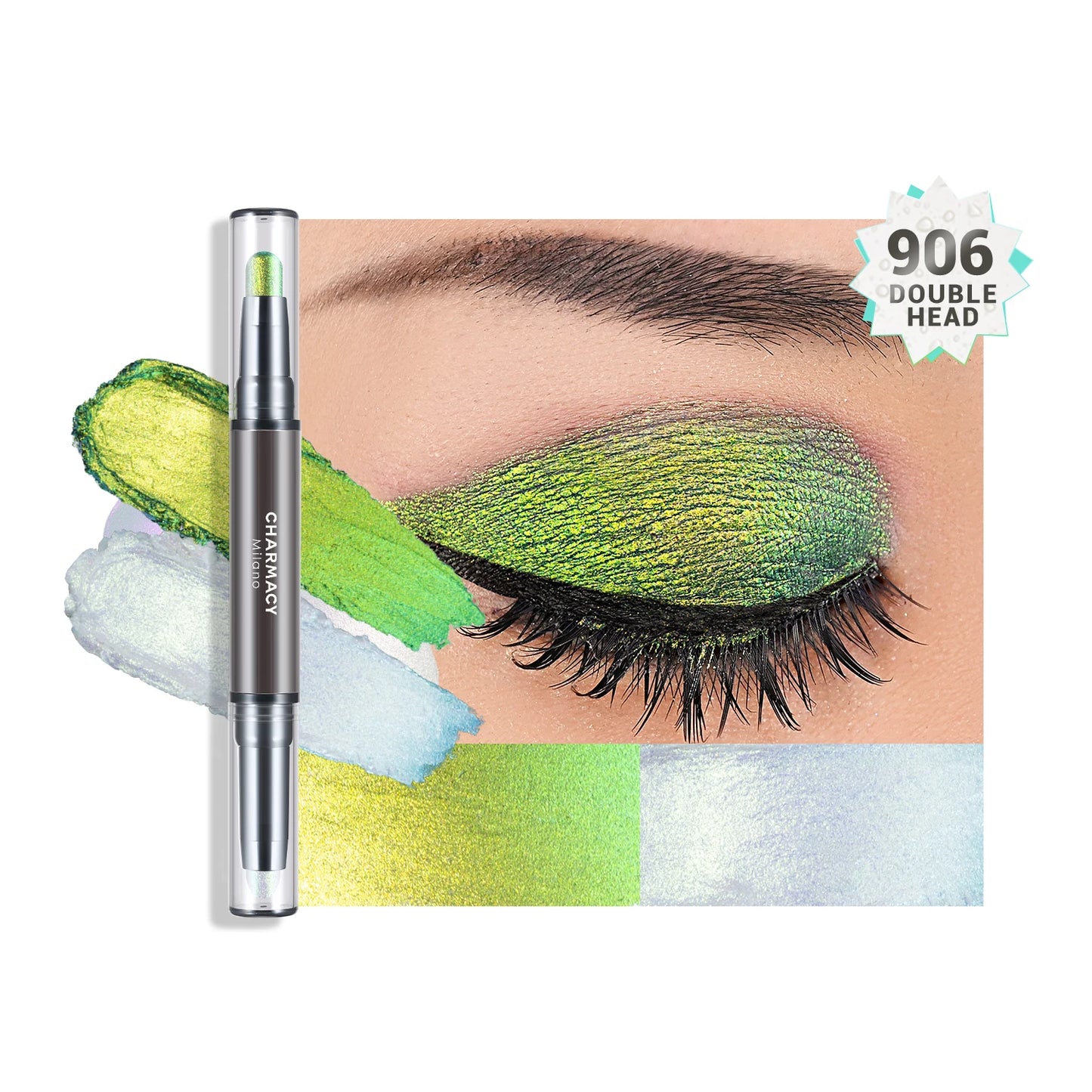 2-In-1 Duochrome Eyeshadow Pen – Glitter & Highlighter Stick