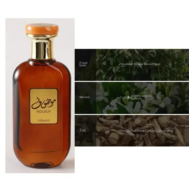 100ML Women's Perfume Floral Fruity Fragrance Long-lasting Fresh and Elegant Premium Strong Scent Unisex Original Perfume
