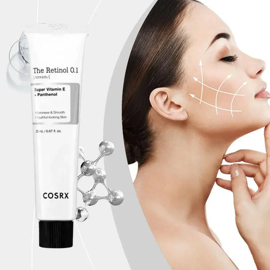 Korean COSRX Retinol 0.1 Anti-Wrinkle Cream Face Repair Wrinkle Firming Light Wax Moisturizing Face Night SkinCare Cream 20ml - Lylamor.com