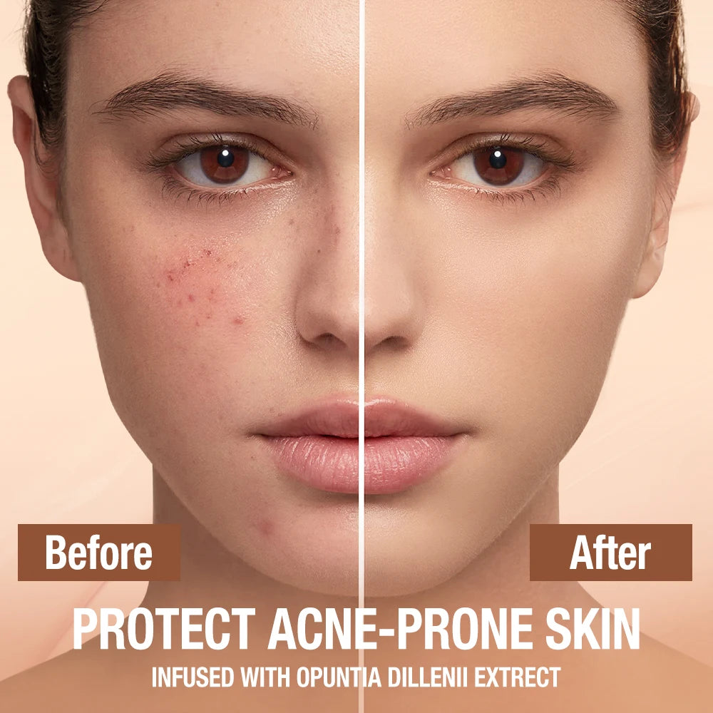 Full Coverage Matte Foundation | Waterproof, Brightening & SPF30