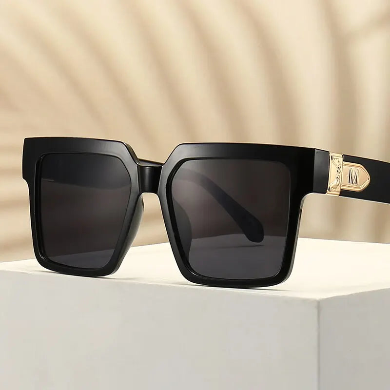 Luxury Square Oversized Sunglasses – 2025 Fashion UV400 Unisex Shades