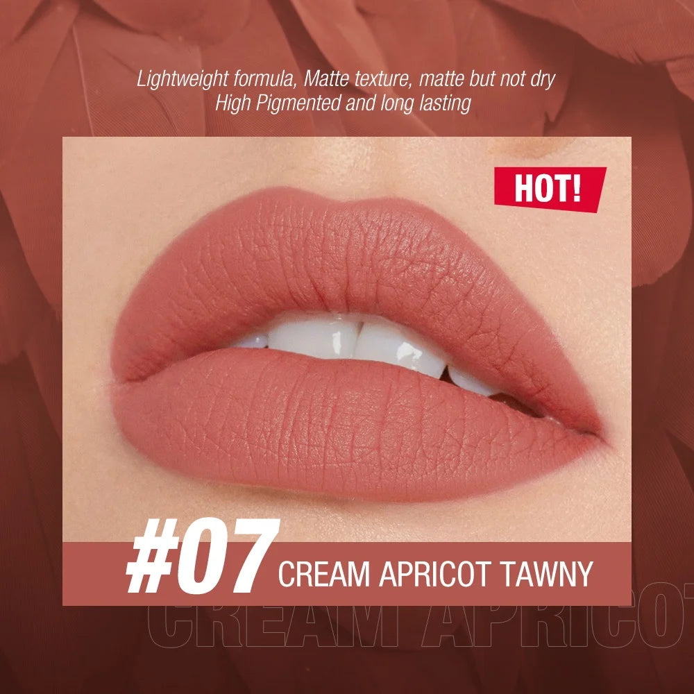 Liquid Matte Lipstick – 12 Colors Waterproof Long-Lasting Lip Glaze