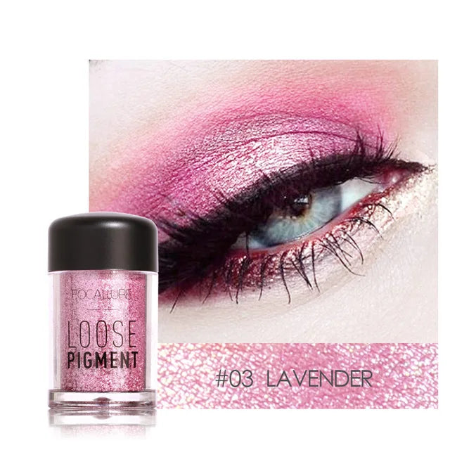 FOCALLURE 18 Colors Glitter Eyeshadow Palette – Waterproof Shimmer, Matte & Metallic Eye Makeup for Women - Lylamor.com