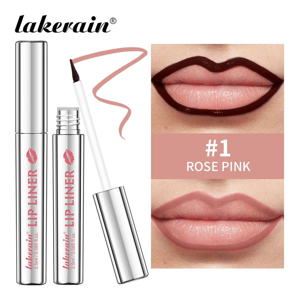 Lakerain 4 Color Peel Off Lip Liner – Long Lasting, Waterproof, Smudge-Proof, Hydrating Lip - Lylamor.com