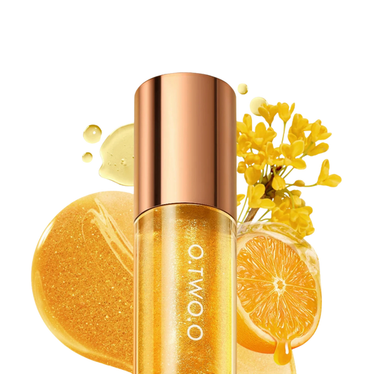 O.TWO.O Lip Oil Gloss Plumper Moisturizing Non-Sticky Glitter Shine Lip Balm Tint - Lylamor.com