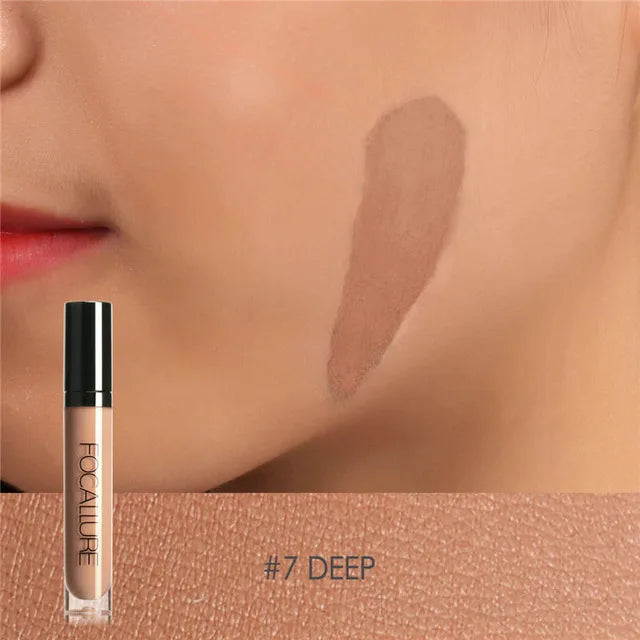 FOCALLURE Full Coverage Face Concealer – Waterproof Oil-Control Moisturizing Liquid Foundation Makeup for Women - Lylamor.com