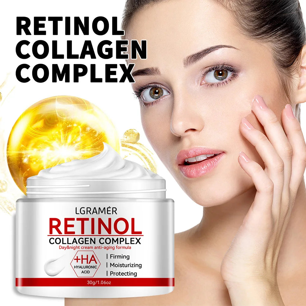 Retinol Firming Face Cream – Anti-Wrinkle & Brightening Moisturizer