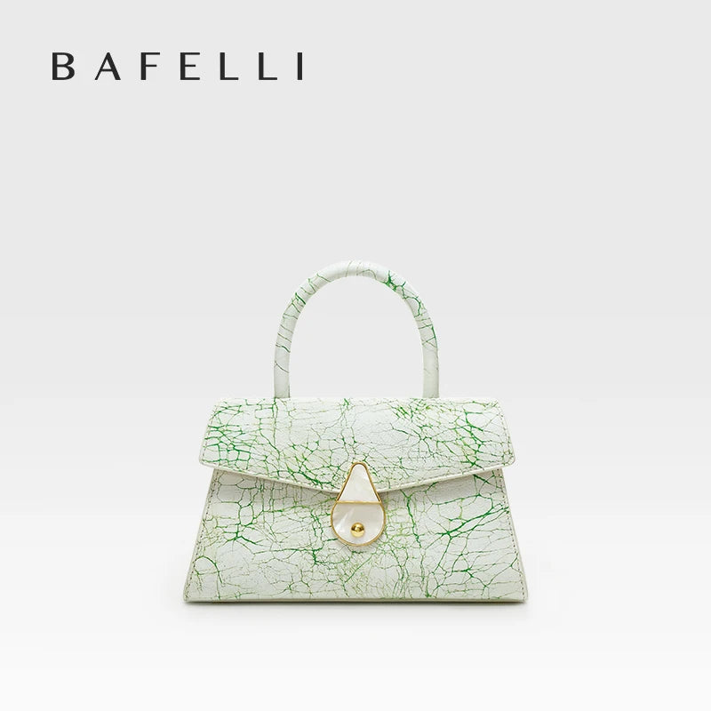 BAFELLI Luxury Leather Handbag – Women’s Designer Shoulder & Handheld Purse - Lylamor.com