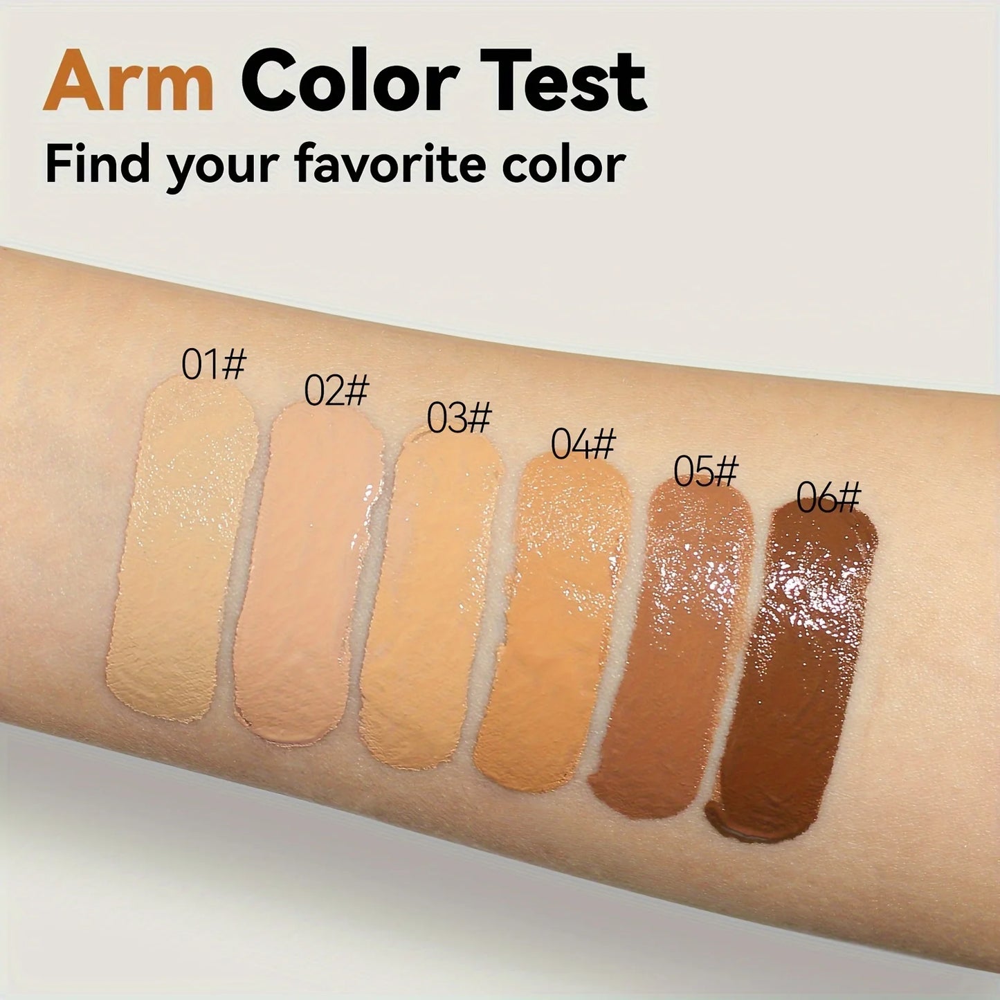 2-in-1 Oil Control Liquid Foundation & Concealer – Full Coverage, Waterproof & Hydrating - Lylamor.com