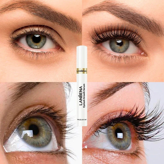 LANBENA Eyelash Growth Serum – Fast Lash & Brow Enhancer 4ml - Lylamor.com