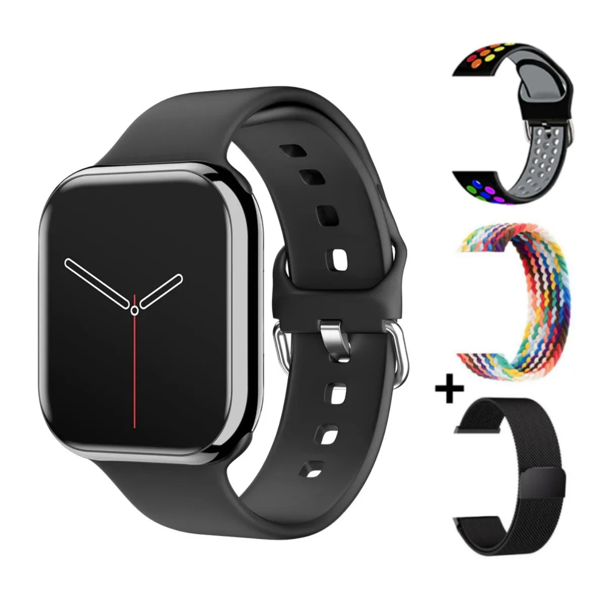 App GPS Watch 10 Smart Watch NFC Men HD AMOLED Memory Music 3D Surround Bluetooth Call Waterproof Smartwatch Woman