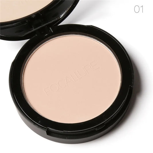 FOCALLURE 3 Colors Face Powder – Brighten & Oil-Control Nude Makeup Base - Lylamor.com