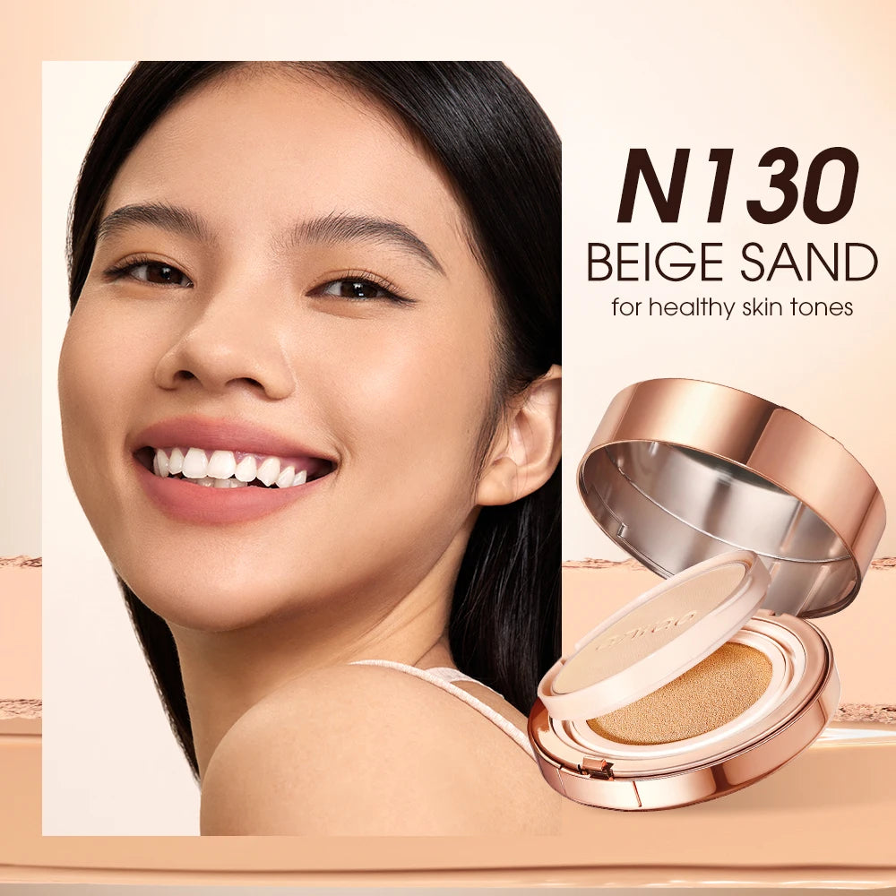 Air Cushion BB Cream & Face Powder 2-in-1 – High Coverage, Oil-Control & Concealer Compact