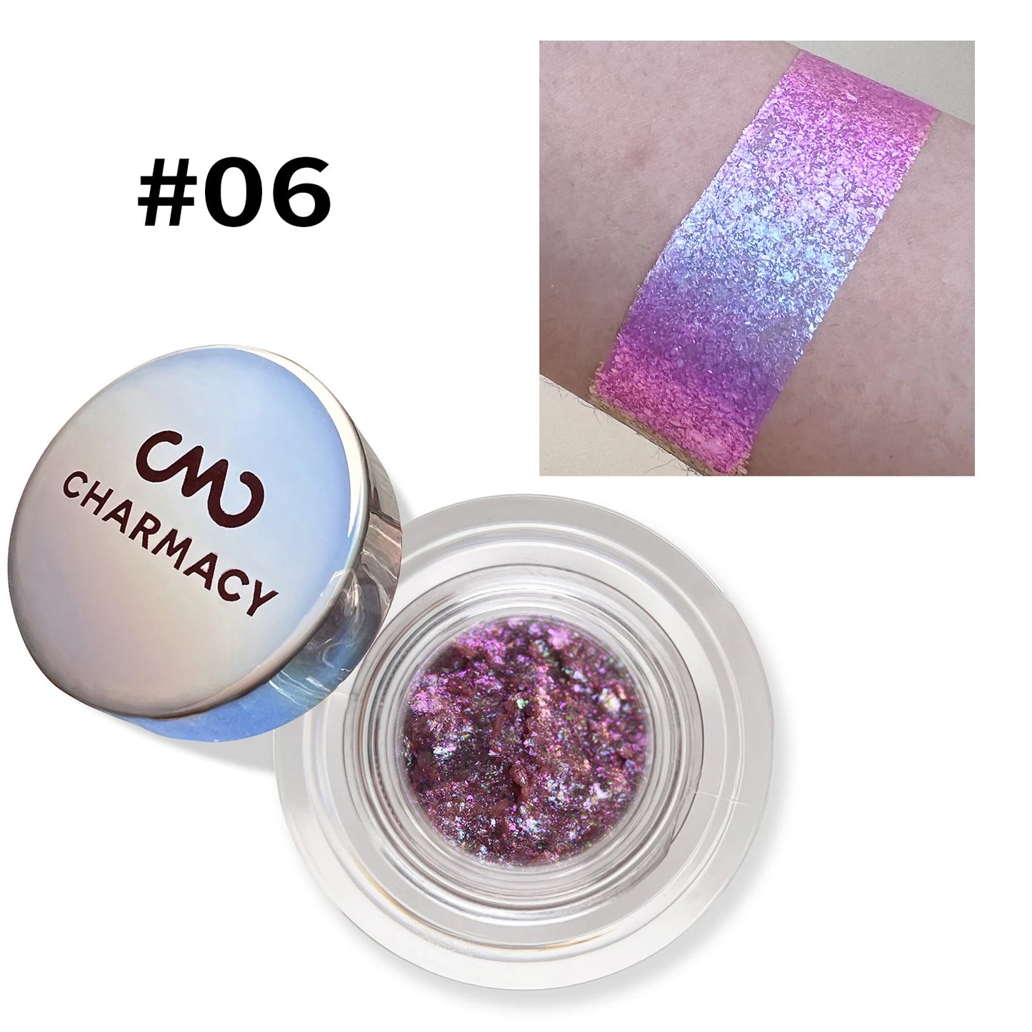 Chameleon 10-Color Eyeshadow Gel – Duochrome Glitter, Long-Lasting & High Pigment