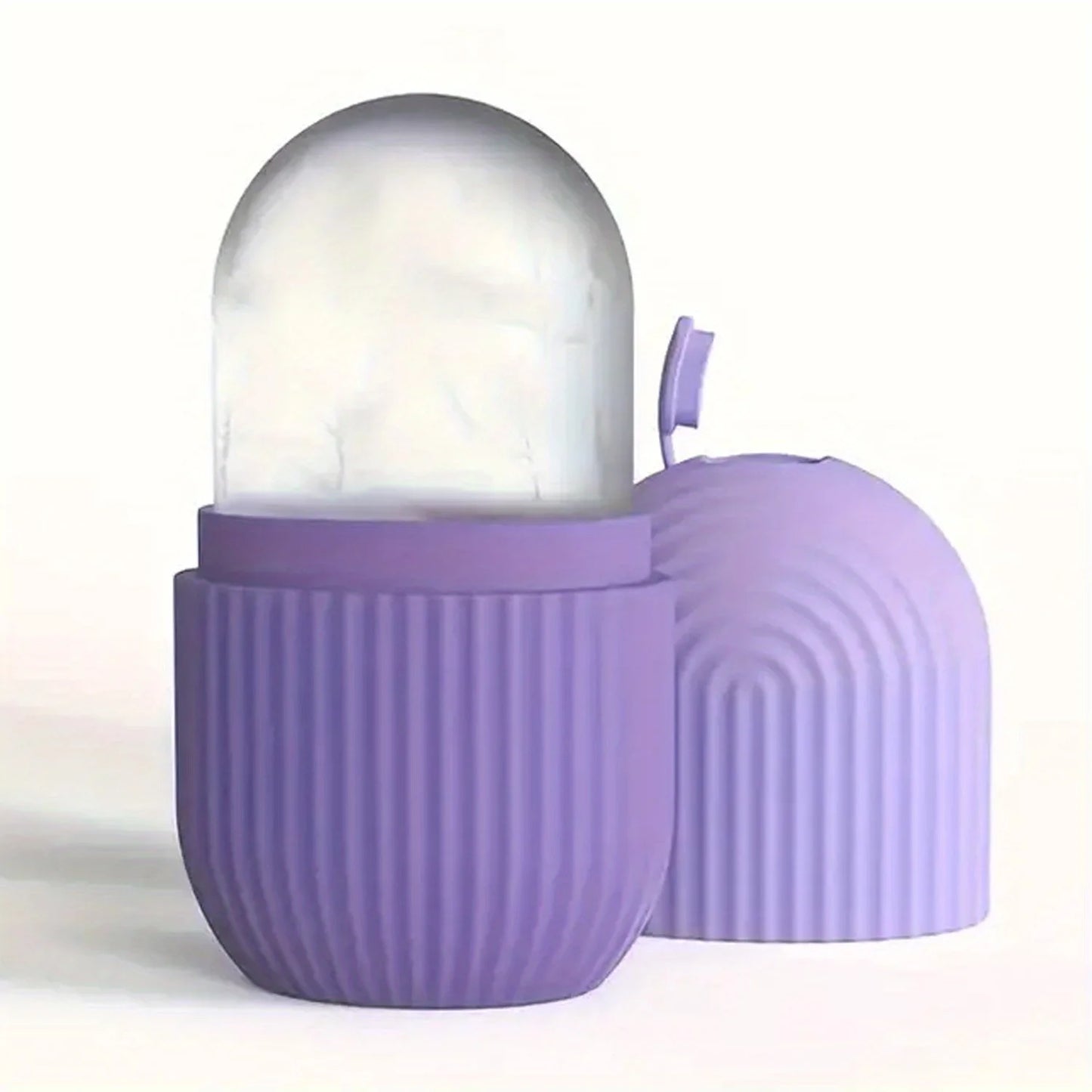 Moule à glaçons en silicone pour le visage, outil de massage pour le visage et les yeux, rouleau de glace pour le visage et les yeux, outil de soins de la peau