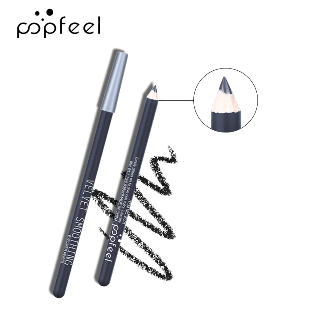 Coffret complet de maquillage pour les yeux POPFEEL – Palette de fards à paupières professionnelle, eye-liners et accessoires