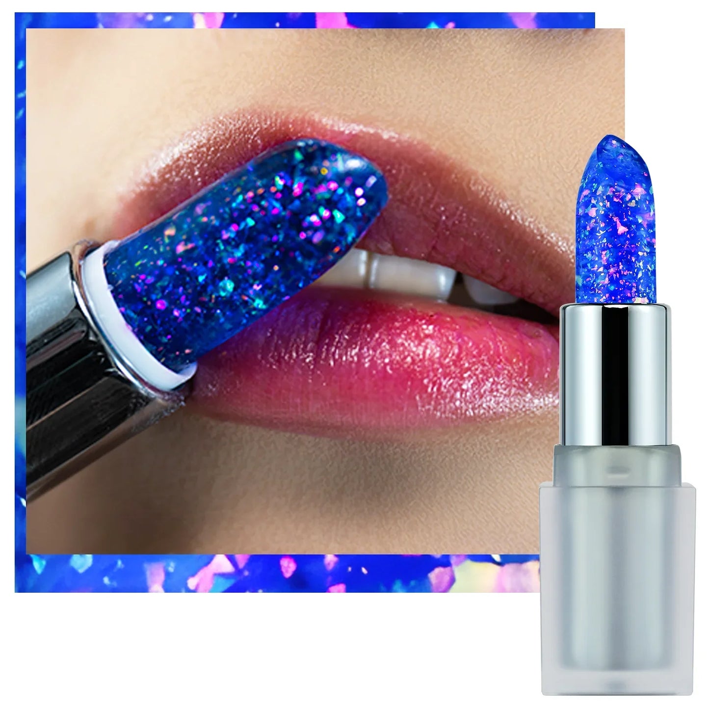 Magicolor Star Glow Lipstick – 6 Colors, PH Color-Changing Lip Gloss for Moisturized Radiant Lips