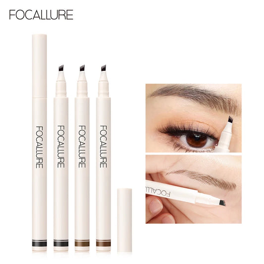 4 Forks Eyebrow Pencil – Waterproof, Long-Lasting & Natural Brow Enhancer - Lylamor.com