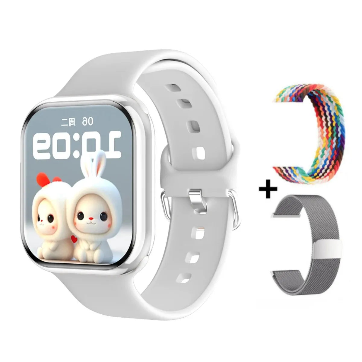 App GPS Watch 10 Smart Watch NFC Men HD AMOLED Memory Music 3D Surround Bluetooth Call Waterproof Smartwatch Woman