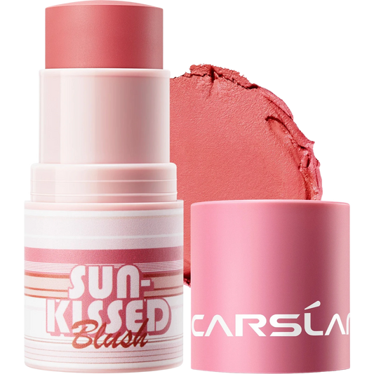 CARSLAN Sun-kissed Blush Stick Vegan Creamy Lightweight Lip & Cheek Makeup - Lylamor.com