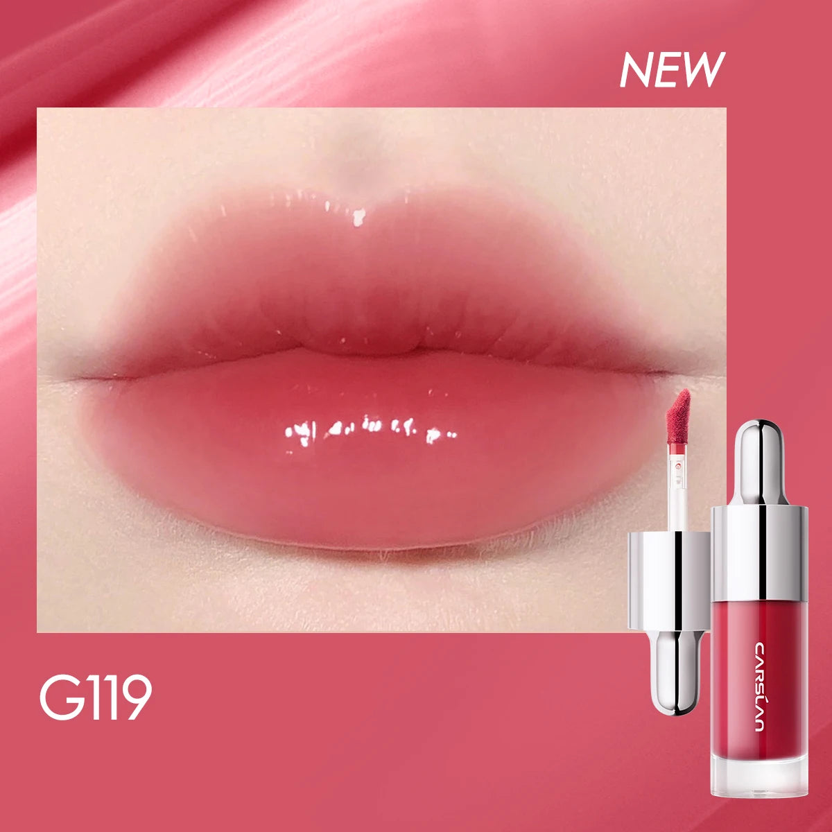 CARSLAN Lip Glow – Hydrating Plumping Lip Gloss Tint with Lip-Moisturizing Care - Lylamor.com