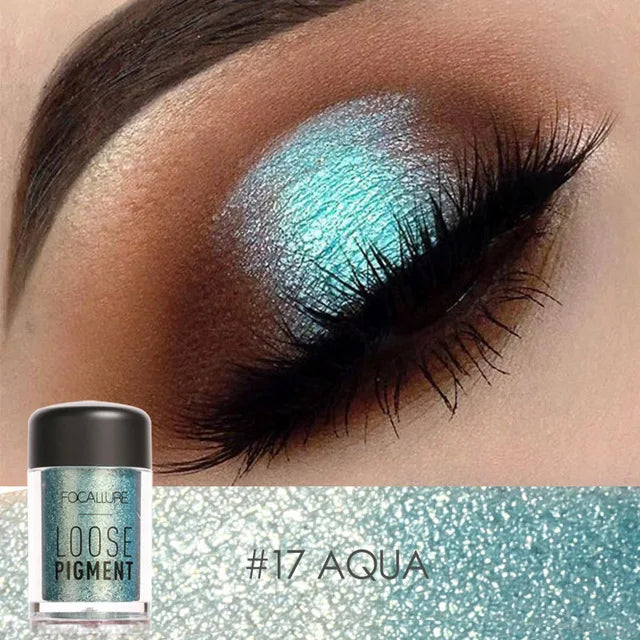 FOCALLURE 18 Colors Glitter Eyeshadow Palette – Waterproof Shimmer, Matte & Metallic Eye Makeup for Women - Lylamor.com