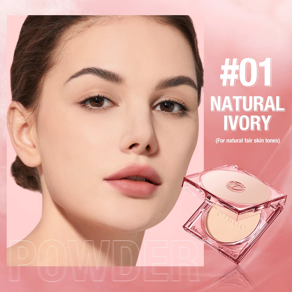 O.TWO.O Face Powder Oil-control 24 Hours SPF 30 PA+++ Long Lasting Waterproof Matte Face Makeup Cosmetic Setting Compact Powder - Lylamor.com
