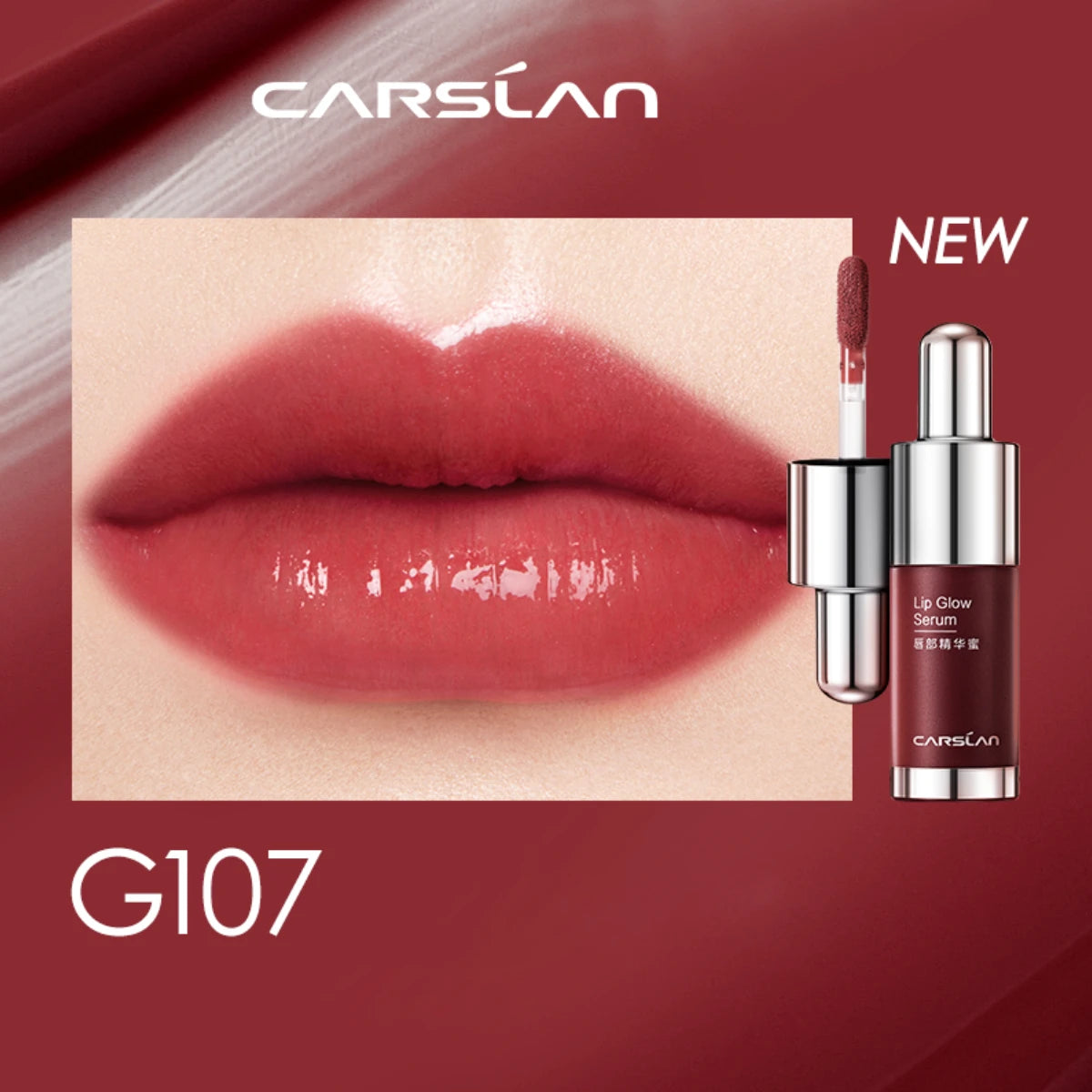 CARSLAN Lip Glow – Hydrating Plumping Lip Gloss Tint with Lip-Moisturizing Care - Lylamor.com
