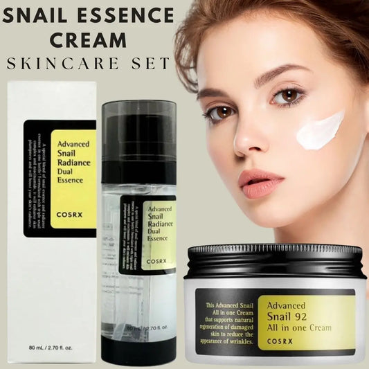 COSRX Advanced Snail Skincare Set – Essence, Toner & Cream - Lylamor.com
