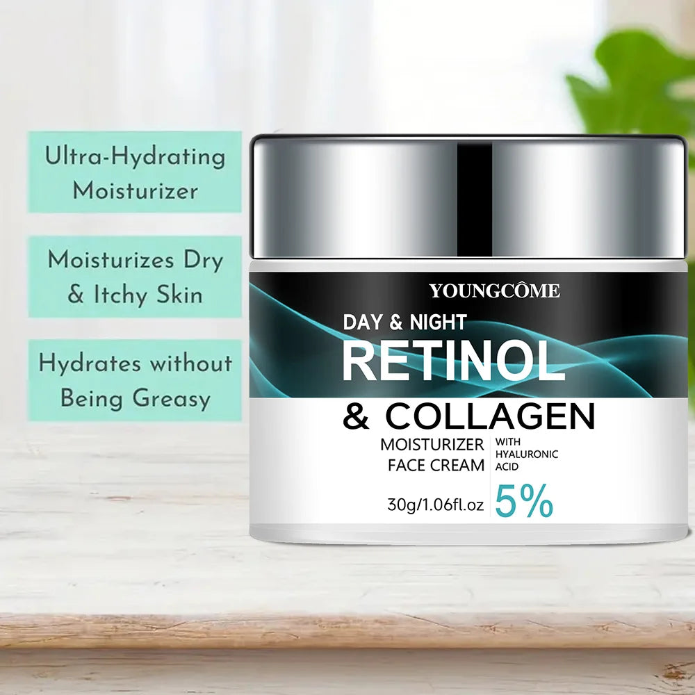 YOUNGCOME Retinol Cream - Improves Skin Elasticity, Texture & Moisture Lock