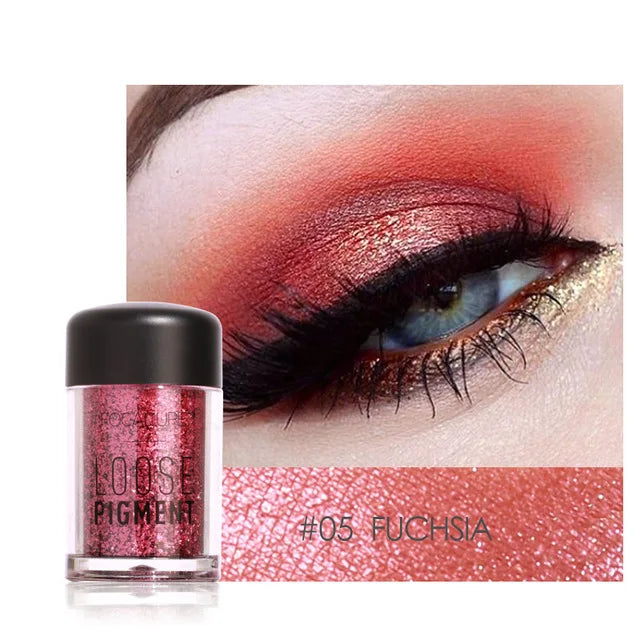 FOCALLURE 18 Colors Glitter Eyeshadow Palette – Waterproof Shimmer, Matte & Metallic Eye Makeup for Women - Lylamor.com