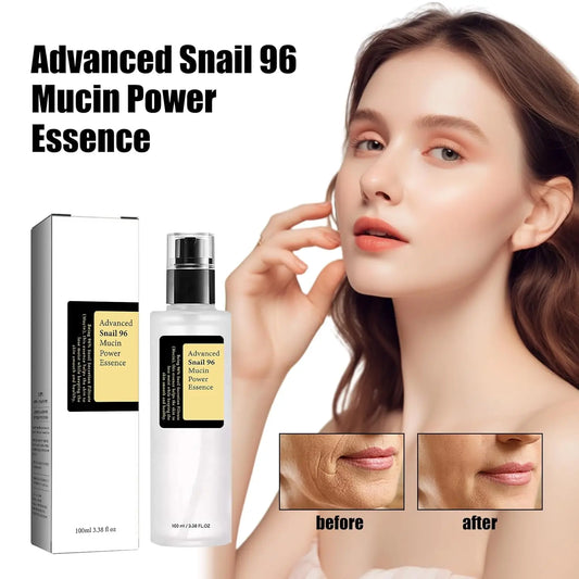COSRX Advanced Snail Mucin 96% Power Repairing Essence For Dull And Damaged Skin, Anti-Aging & Discoloration Correcting(100ml) - Lylamor.com