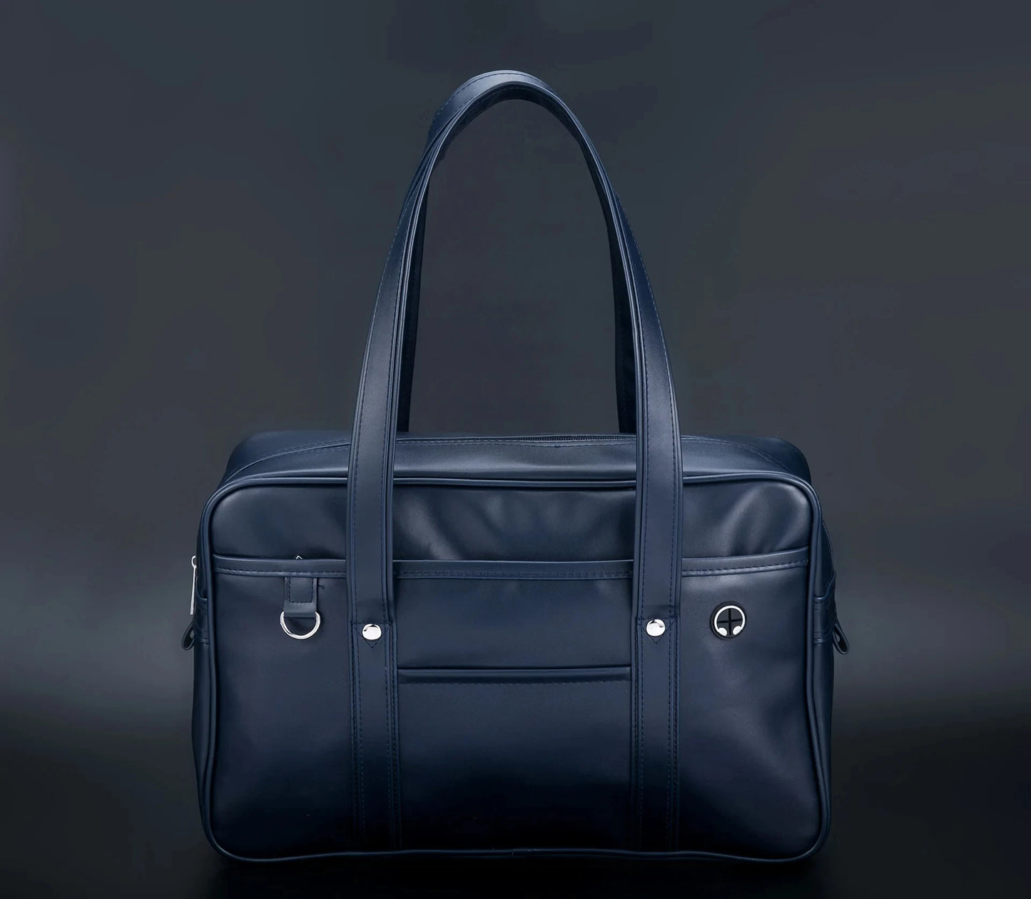 Japanese PU Leather School Bag - Waterproof Large Capacity Backpack & Handbag