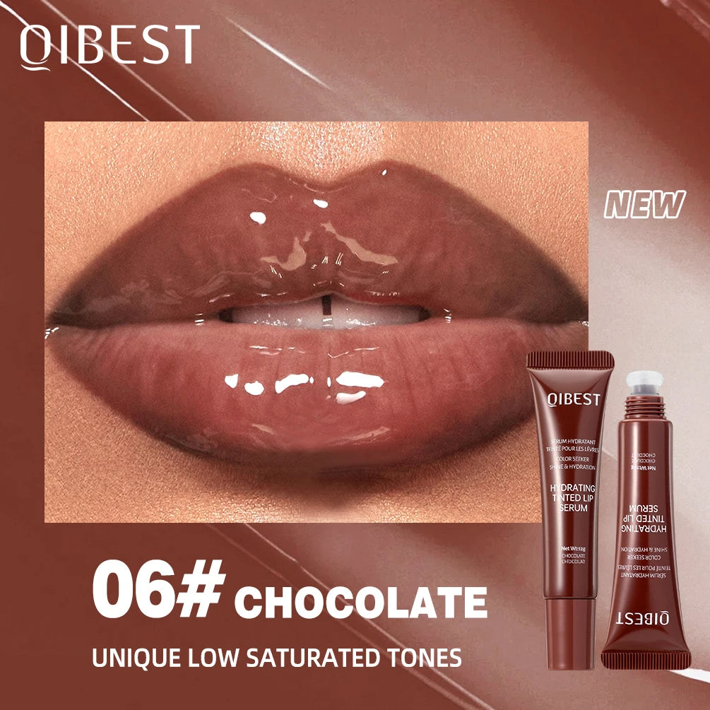 QIBEST Crystal Lip Balm Moisturizing Lip Gloss Oil Jelly Lipgloss Long Lasting Liquid Lipstick Hydrating Tinted Lip Serum Makeup - Lylamor.com