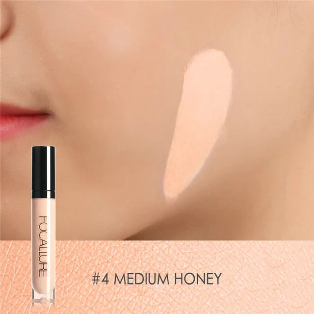 FOCALLURE Full Coverage Face Concealer – Waterproof Oil-Control Moisturizing Liquid Foundation Makeup for Women - Lylamor.com