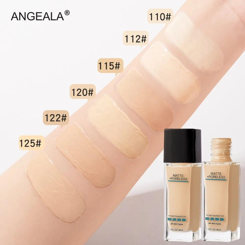 Women Full Coverage Liquid Foundation Ladies Professional Concealer BB Cream Face Foundation Cosmetics Waterproof Makeup Base