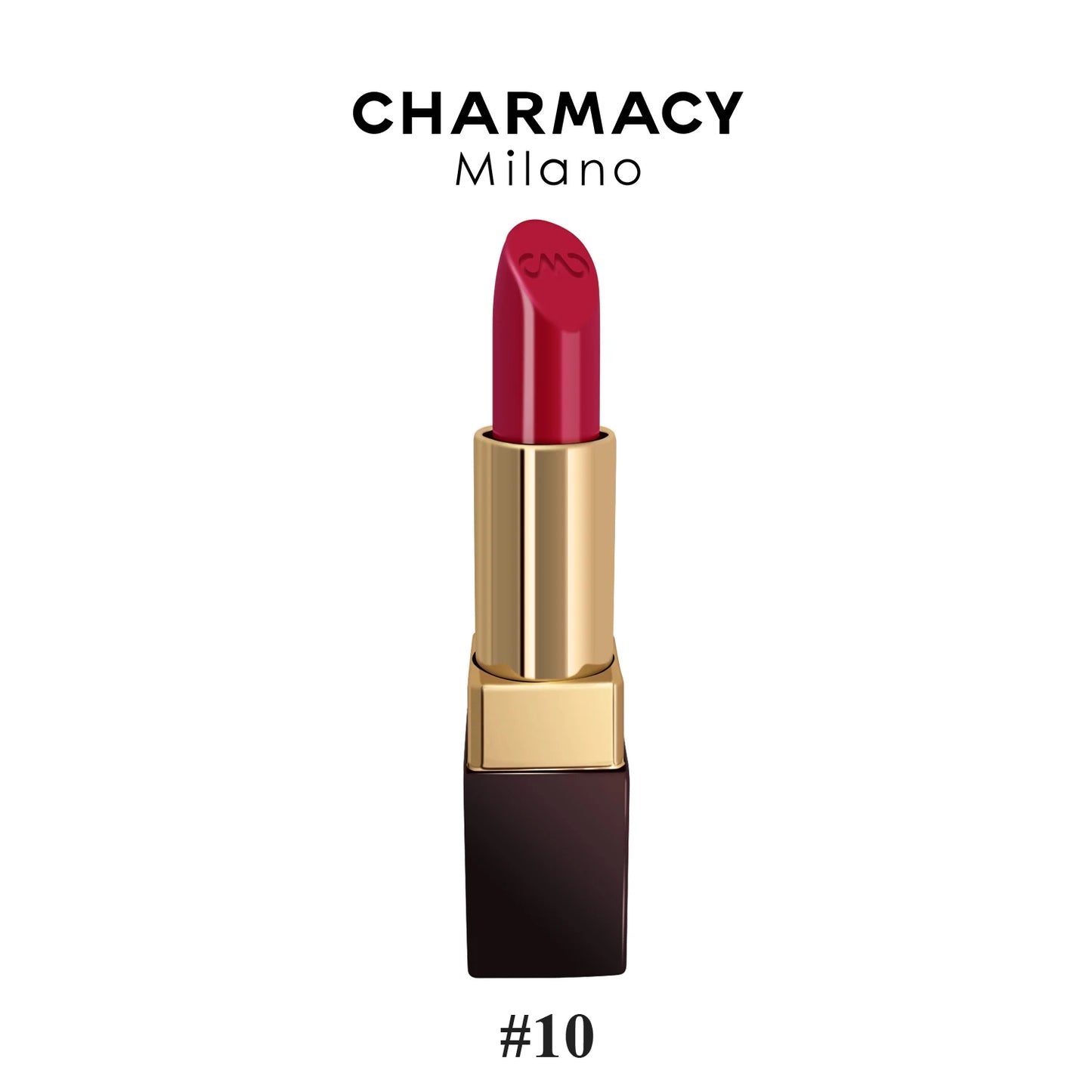 Charmacy Moisturizing Luxury Lipstick Velvet High Quality Shiny Professional Korean Makeup Cosmetic for Women - Lylamor.com