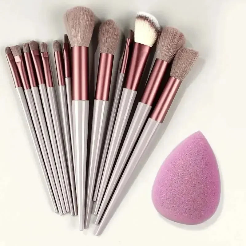 Professional Makeup Brush Set – Soft, Fluffy & Complete Beauty Tools - Lylamor.com