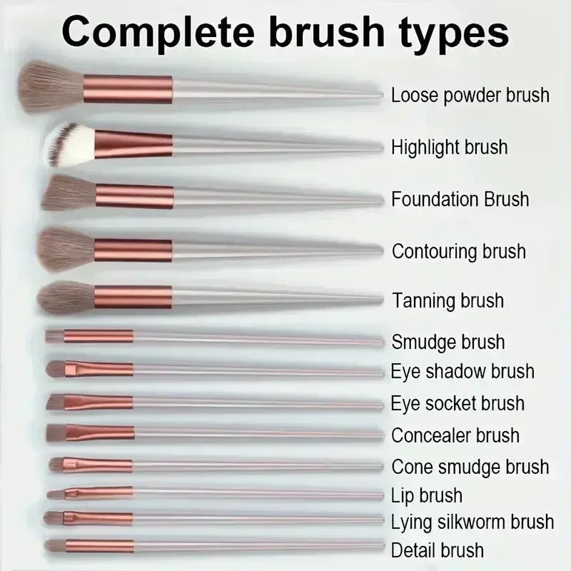 Professional Makeup Brush Set – Soft, Fluffy & Complete Beauty Tools - Lylamor.com