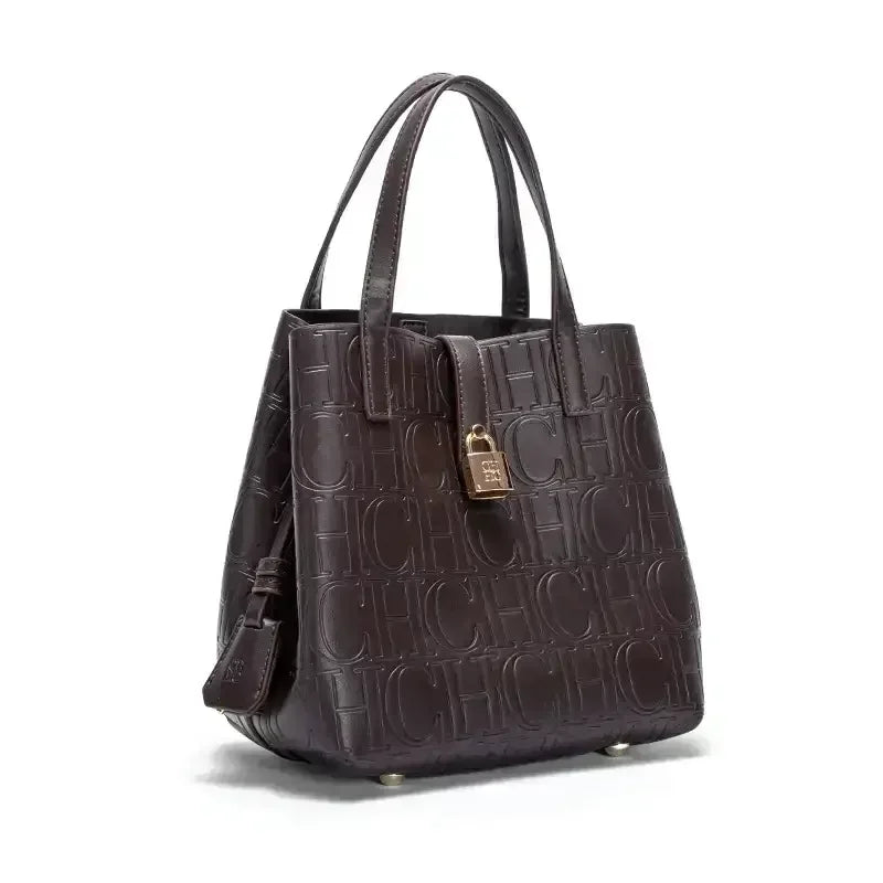 CH Bucket Bag – Large Capacity Luxury Handbag with Letter Element - Lylamor.com