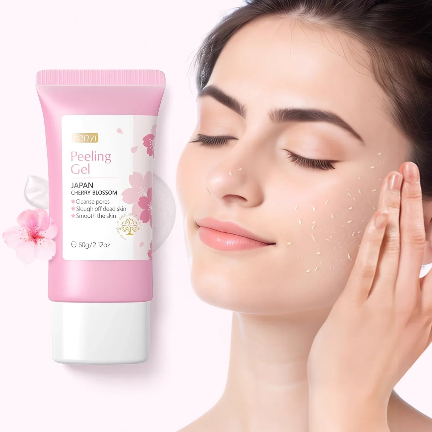 LAIKOU Deep Cleaning Exfoliating Gel | Whitening & Moisturizing Facial Scrub (60g) - Lylamor.com