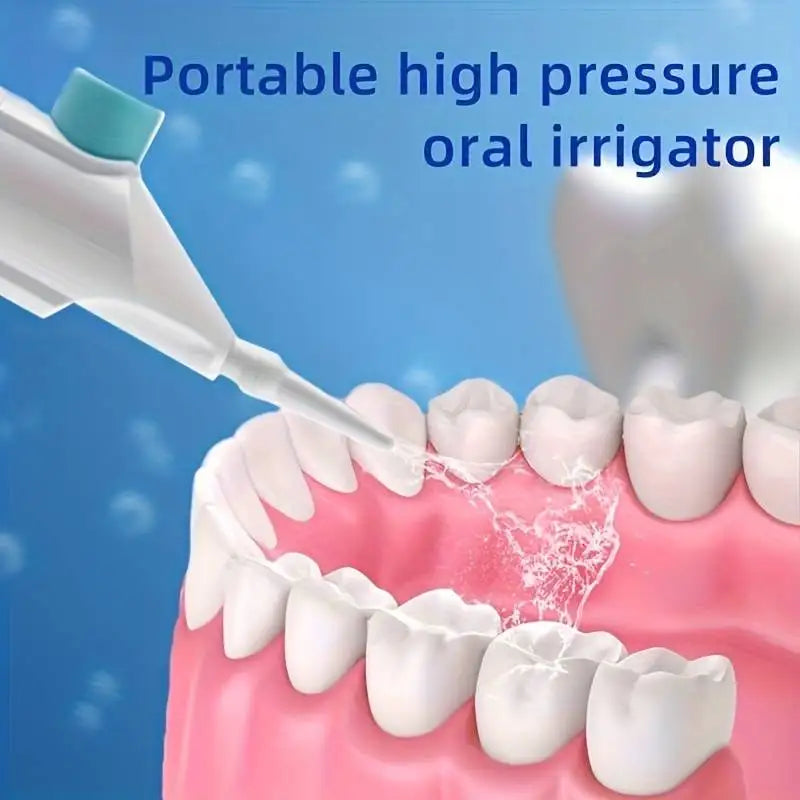 Portable High Pressure Oral Irrigator | Water Dental Floss for Professional Teeth Cleaning - Lylamor.com
