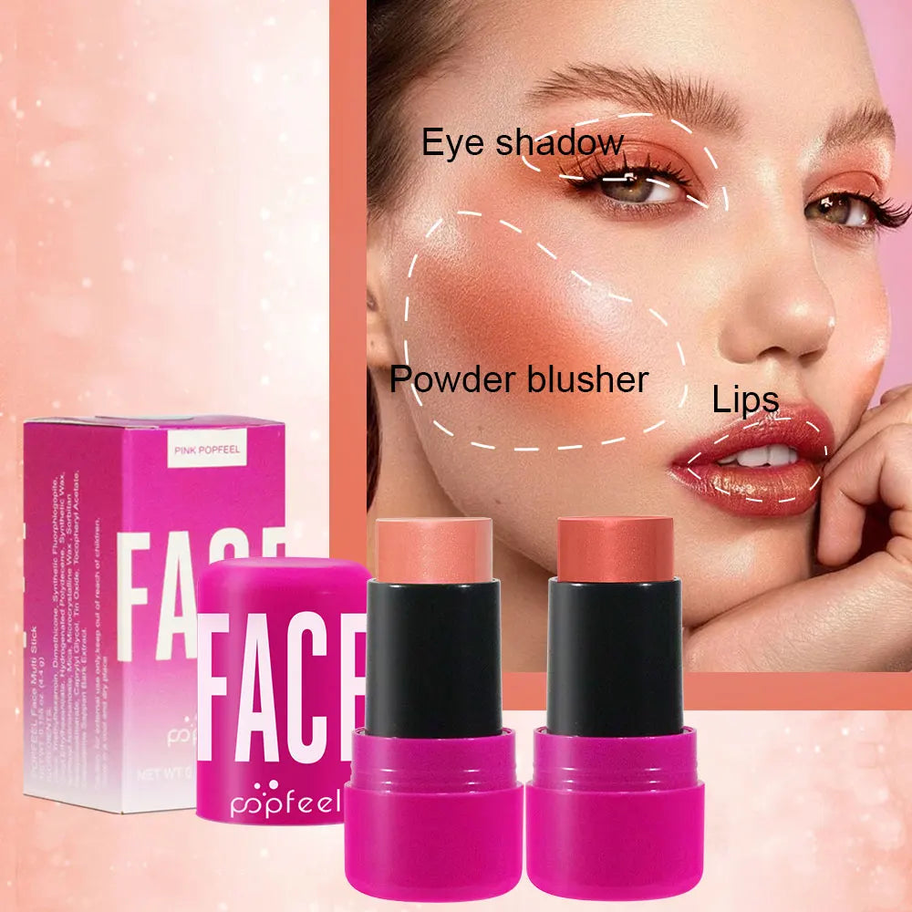 POPFEEL All-in-One Makeup Kit - Eyeshadow, Lip Gloss & Lip Oil Set (Perfect Valentine's Gift) - Lylamor.com