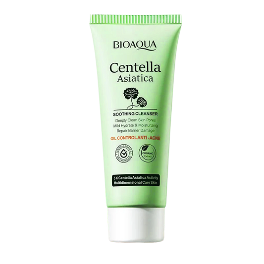 BIOAQUA Centella Asiatica Facial Cleanser | Oil-Control & Moisturizing Face Wash Foam - Lylamor.com