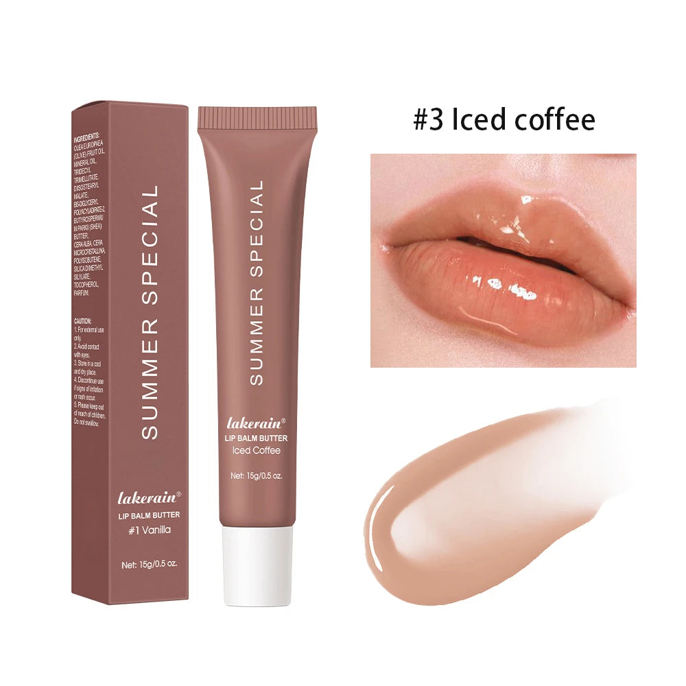 Summer Lip Balm Gloss | Moisturizing Vanilla Mint & Iced Coffee Lip Oil - Lylamor.com