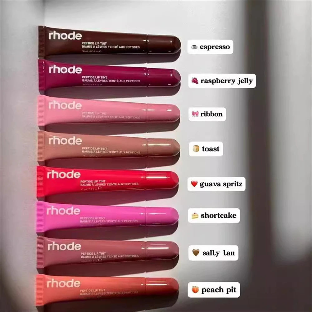 Rhode Makeup Phone Case Set | Nourishing Lip Gloss in Salty, Tan, Raspberry & Toast Shades - Lylamor.com