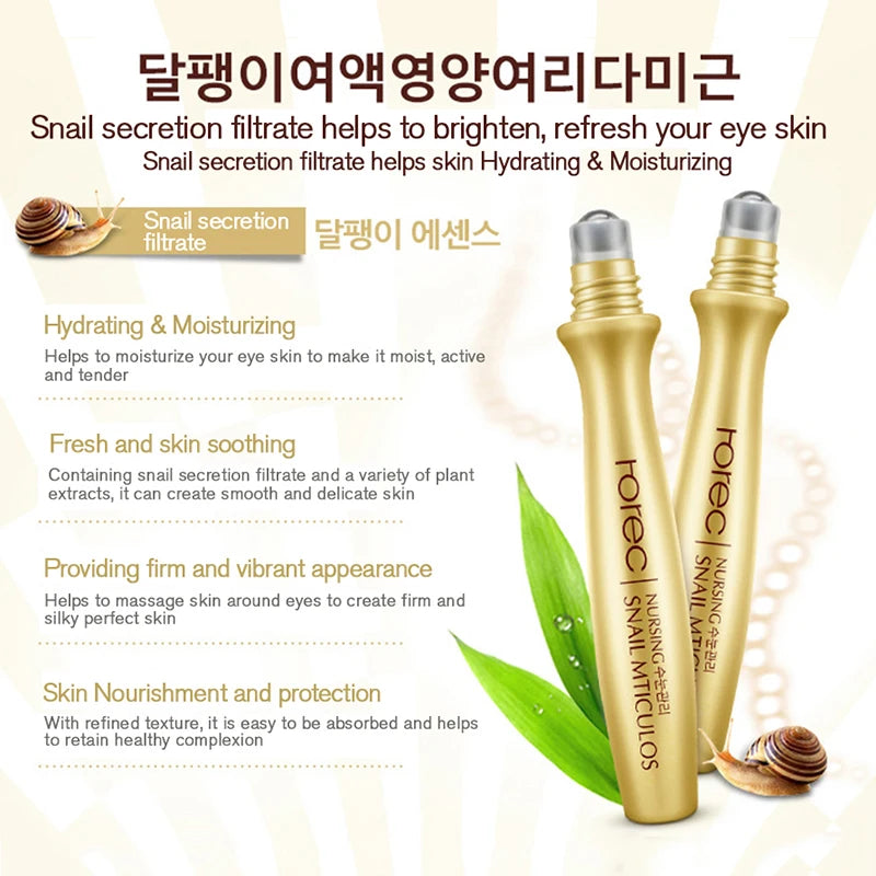 Snail Collagen Cream – Anti-Aging & Brightening Face Moisturizer + Eye Serum - Lylamor.com