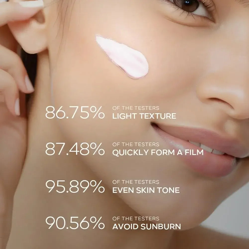 Sakura SPF50 Sunscreen Cream | Brightening Facial Sunblock with Moisturizing Protection - Lylamor.com