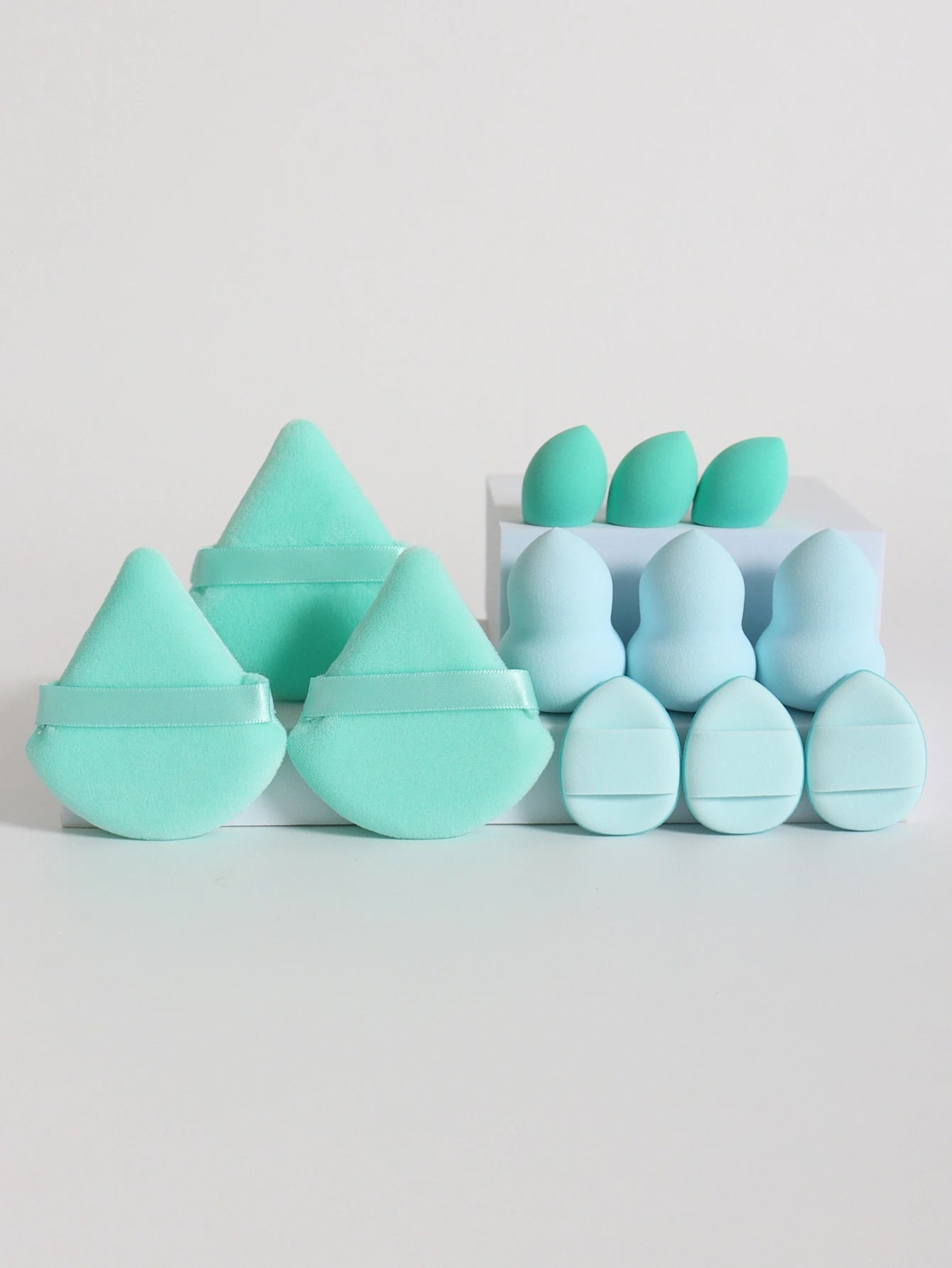 12-Piece Makeup Sponge Set – Multi-Use Beauty Blenders & Powder Puffs - Lylamor.com