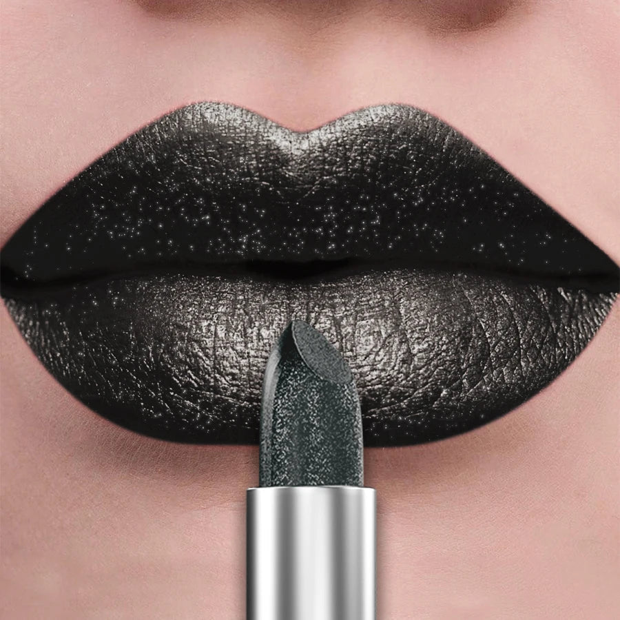 21-Color Bold Glitter & Metallic Lipstick Set – Pearlescent Matte Lip Tint